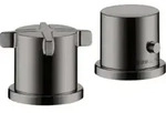 hansgrohe Fertigset Axor Citterio E 2-L-BW-Rand-Arm., m Thermostat, pol. bla vc
