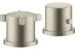 hansgrohe Fertigset Axor Citterio E 2-L-BW-Rand-Arm., m Thermostat, brush. ni.