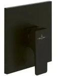 V&B Fertigmontageset Architectura Square UP-EHM-Dusche, Wandmontage, matt black