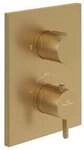 V&B Fertigmontageset Conum UP-Thermostat m 1-Mengen-Reg., Wd., b gol