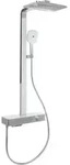 V&B Duschsystem Infinity Showers 413x1055x561mm, eck., Wandmontage, chrom