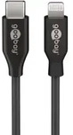 goobay USB-C Daten-/Ladekabel Apple Lightning 1m schwarz