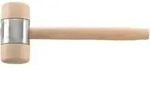 FORTIS Holzhammer DIN 7462B Kopf-D. 100x200mm mit Metallmantel