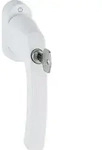 HOPPE DK-Fenstergriff abschlie&szlig;bar Luxemb. 099S/U52Z 200NM 7/37, F9016