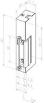 Assa Abloy effeff T&uuml;r&ouml;ffner ohne Schliessblech 19E DIN L/R o.S.
