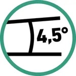 Stahlwille 1/4" (6,3mm) Mini-QuickRelease-Feinzahnknarre RSW.4.5&deg; L.90mm
