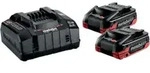 Metabo Basic-Set 2 x LiHDX 4.0 Ah ASC 145 (685306000)
