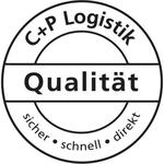 C+P Werkzeug-Beistellschrank mit Dreht&uuml;ren, innen 2 B&ouml;den, H1200xB1200xT400mm Front