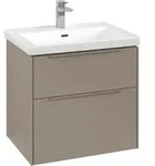 V&B Waschtischunterschrank Subway 3.0 62,2x57,6x47,8cm, m LED/Gr monochr, Tau