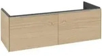 V&B Waschtischunterschrank Subway 3.0 127,2x42,9x47,8cm, o LE/Gr AL g, Nord Oa