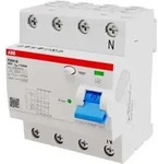 ABB Stotz S&J FI-Schutzschalter TypB 4P 25A, 30mA, 3kA, 4TE F204B-25/0, 03-4TE