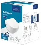 V&B Combi-Pack Wand-Tiefsp&uuml;l-WC Architectura 35x48cm, ov., Wandmont., waag., we C+