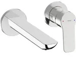 Hansa Fertigmontageset HANSABASIC UP-2-Loch-Waschtisch-Einhebelmischer, Wd., Ausl.