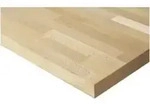 Rau Buche-Massiv-Arbeitsplatte, B1250xT700xS40 mm