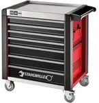 Stahlwille Werkstattwagen 98/7 PRO 7 Schubl. 651 x 1001 x 1020 mm rot, RAL 3020;