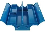 BGS Metall-Werkzeugkasten, leer, 420 x 200 x 150 mm, 3 F&auml;cher