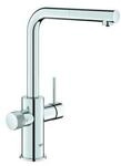 Grohe SPT-Batterie Blue Pure Minta 30590 L-Ausl. azb. Mous. chrom