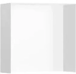 hansgrohe Nische XtraStoris Minimalistic 300x300x140mm, rahmenlos, mattwei&szlig;