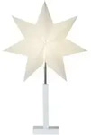 Star Standleuchte Stern 232-26 beige/wei&szlig; E14