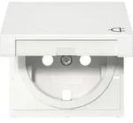 Gira Abdeckung SCHUKO-Steckdose 492203 Reinwei&szlig; gl&auml;nzend
