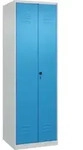 C+P Putzmittel-Spind Classic PLUS, 2 Abteile, 1850x600x500mm, 7035/5012...