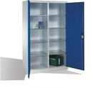 C+P Werkzeugschrank mit Dreht&uuml;ren, innen 10 F&auml;cher, H1950xB1200xT500mm Front