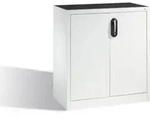 C+P Werkzeug-Beistellschrank mit Dreht&uuml;ren, innen 1 Boden, H1000xB930xT500mm...
