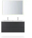 Duravit Waschtischunterschrank XSquare 121x47,8cm, graph m, 2 Schubk., wandh&auml;ngend