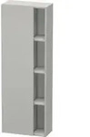 Duravit Hochschrank DuraStyle 50x24x140cm, T&uuml;r links, betongrau matt