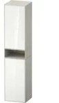 Duravit Hochschrank Zencha 40x36x176cm, 2 T, An re, Gl. w/taup matt