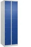 C+P Schlie&szlig;fachschrank Classic PLUS, 2 Abteile, 1850x600x500mm, 7035/5010...