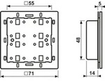 Jung KNX Tastsensor-Modul LS 4294 1ST