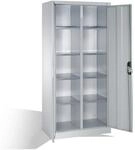 C+P Werkzeugschrank mit Dreht&uuml;ren, innen 10 F&auml;cher, H1950xB930xT500mm Front