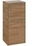 V&B Seitenschrank Subway 3.0 40x86x36,2cm, Sch R/Griff Alu gl, Kan Oa