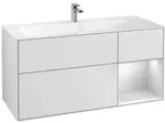 V&B Waschtischunterschrank Finion 119,6x59,1cm, Rg re wh. m Lac, wh. m Lac ; Villeroy