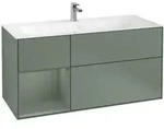V&B Waschtischunterschrank Wandbeleuchtung Finion 119,6x59,1cm, Rg l Ol m Lac, Oli. m
