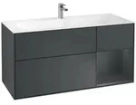 V&B Waschtischunterschrank Finion 119,6x59,1cm, Rg r md b m La, md b m Lac