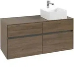 V&B Waschtischunterschrank Collaro 120x54,8x50cm, WT rechts, Arizona Oak ; Villeroy &