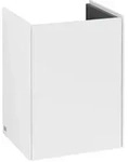 V&B Waschtischunterschrank Collaro 41x54,6x34,4cm, WT mi, Anschl re, wh. ma ;