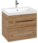 V&B Waschtischunterschrank Avento 63x51,4x48cm, 2 A, wd, G vc gl., Kan Oa