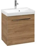 V&B Waschtischunterschrank Avento 53x51x38cm, 1 T., li, Gr. vc gl., Kan Oa