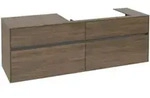 V&B Waschtischunterschrank Collaro 160x54,8x50cm, WT rechts, arizona oak
