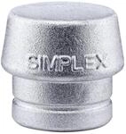 Halder SIMPLEX-Schonhammer Weichmetall-Einsatz, St&uuml;ck 50 mm