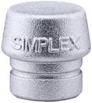 Halder SIMPLEX-Schonhammer Weichmetall-Einsatz, St&uuml;ck 40 mm