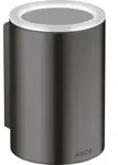 hansgrohe Zahnputzbecher Axor Universal Circular d 76x114mm, Wandmont., brush. bla