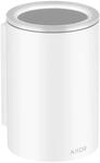 hansgrohe Zahnputzbecher Axor Universal Circular d= 76x114mm, Wandmontage, mattwei&szlig;