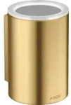 hansgrohe Zahnputzbecher Axor Universal Circular d 76x114mm, Wandmont., brush. gold