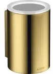 hansgrohe Zahnputzbecher Axor Universal Circular d 76x114mm, Wandmont., pol. gold