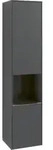 V&B Hochschrank Subway 3.0 40x171x36,2cm, Sch L/Gr Alu gl, wine r