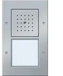 Gira T&uuml;rstation AP 1fach alu 126665